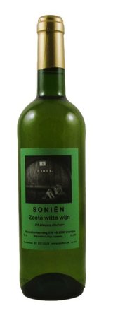 Soniën - zoete witte wijn 0,75L