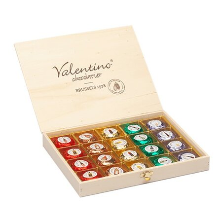 Valentino kistje met Likeurpralines 250gr