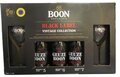 Boon Vintage Collectie Black Label 3x0,75L + 2 glazen