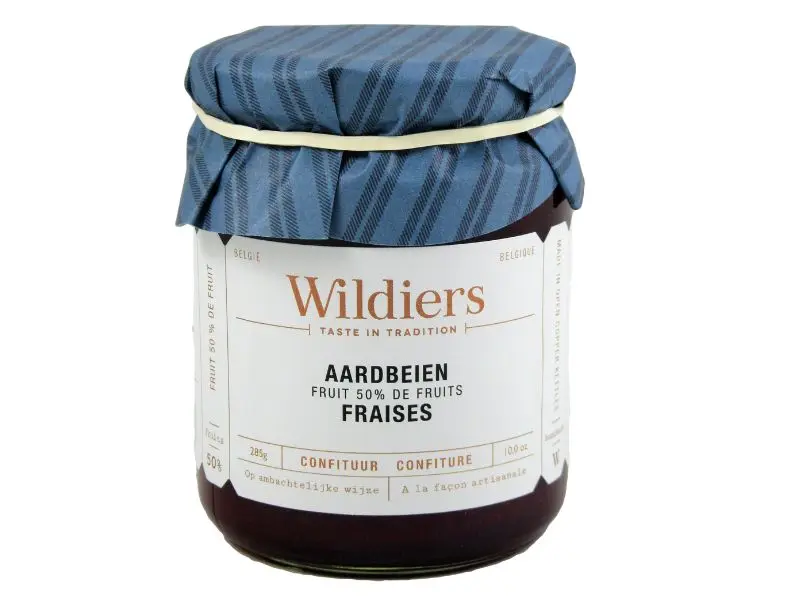 Wildiers - aardbei confituur 285g