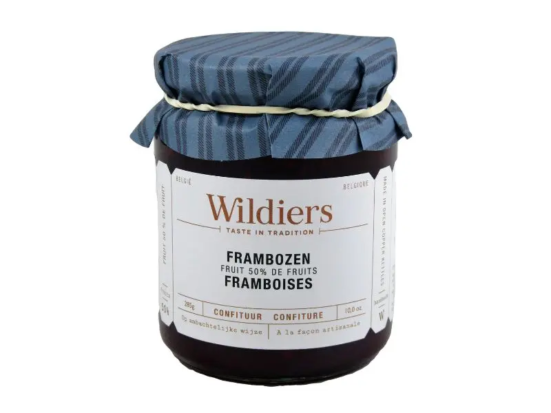 Wildiers - framboos confituur 285g
