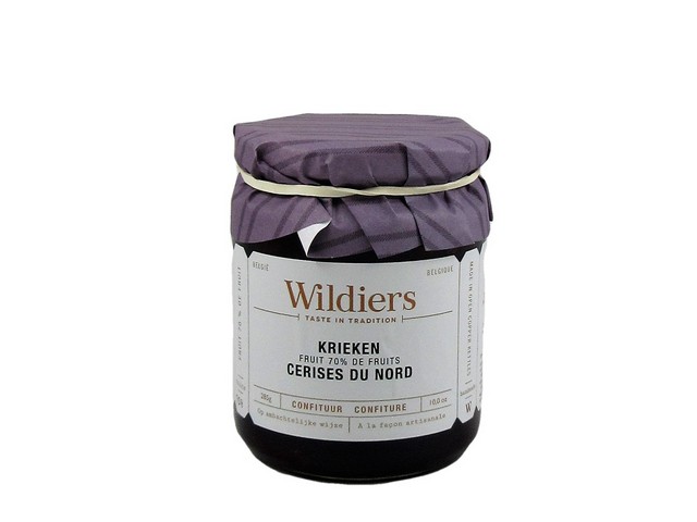 Wildiers - krieken confituur 70% fruit 285g