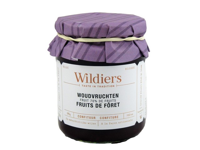 Wildiers - woudvruchten confituur 70% fruit 285gr.