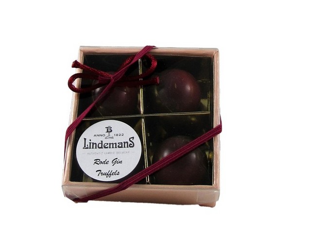 Lindemans Gin Truffel doosje 4st