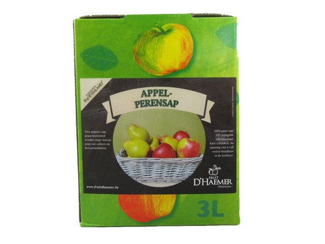 D'Haemer - Appel-perensap bag-in-box 3L