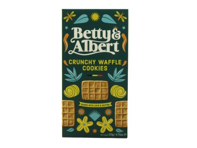 Betty & Albert - Crunchy Waffle Cookies 135gr