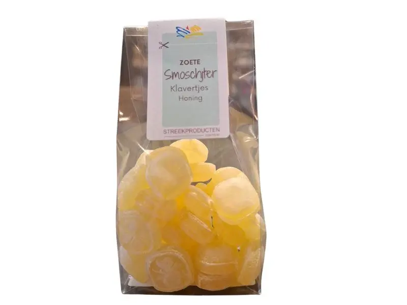 Smoschjter - Klavertjes snoepjes aardbei