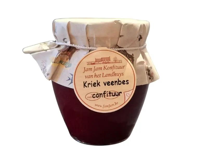 Jamjam - Kriek Veenbes confituur (zoetstof) 
