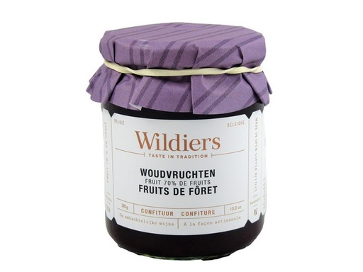 [WI.WOL] Wildiers - woudvruchten confituur 70% fruit 285gr.