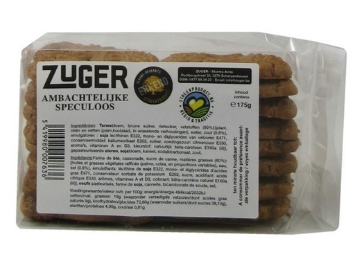 [ZU.SPE250] Zuger - Speculoos 175gr