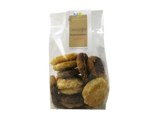 [MD.BKZSZ120] Smoschjter - Boterkoekjes Suikerarm 120gr