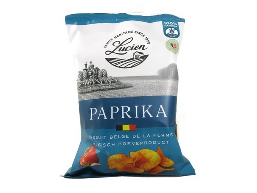 [AA.CLP] Chips van Lucien - Paprika 125gr