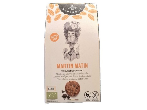 [GE.MMZKHC] Martin Matin Zachte koekjes met haver & chocolade