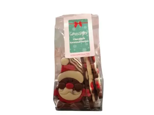 [MD.CKZ] Smoschjter - Chocolade Kerstmannetjes 150gr