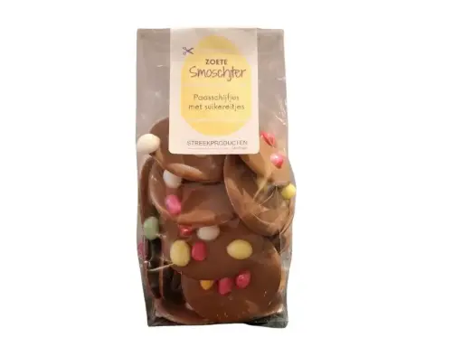 [MD.CPSSEZ] Schmoschjter - Chocolade paasschijfjes met Suikereitjes