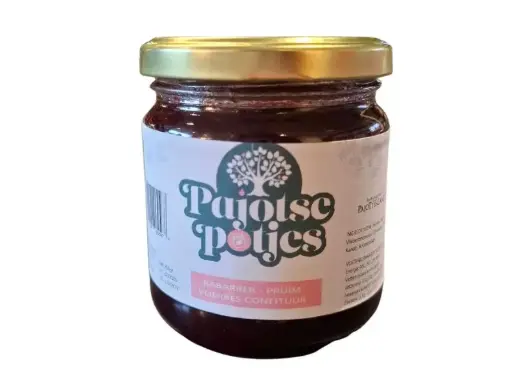 [PE.RPVCP250] Pajotse Potjes - Rabarber, Pruim & Vlierbes confituur 250gr 